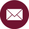 Mailing List Icon - Berry Red